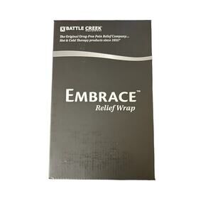 Battle Creek Embrace Relief Portable Rechargeable Heat Wrap with 3 Temp Settings